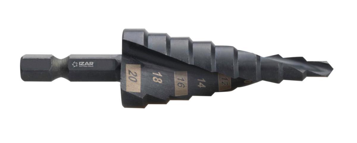 Spiralstegborr IZAR 1622 HSSE - SPIRALSTEGBORR IZAR 1622 HSSE 6-30 MM HEX SHANK E6.3