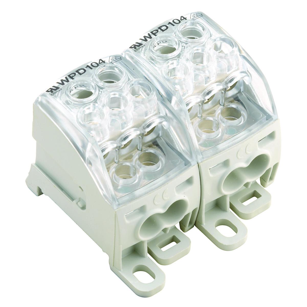 Fasfördelningsblock WPD X04-X09 - PLINT AL/CU2X25/4X16+6X10 2XG WPD204 2X25/4X16+6X10 2XG