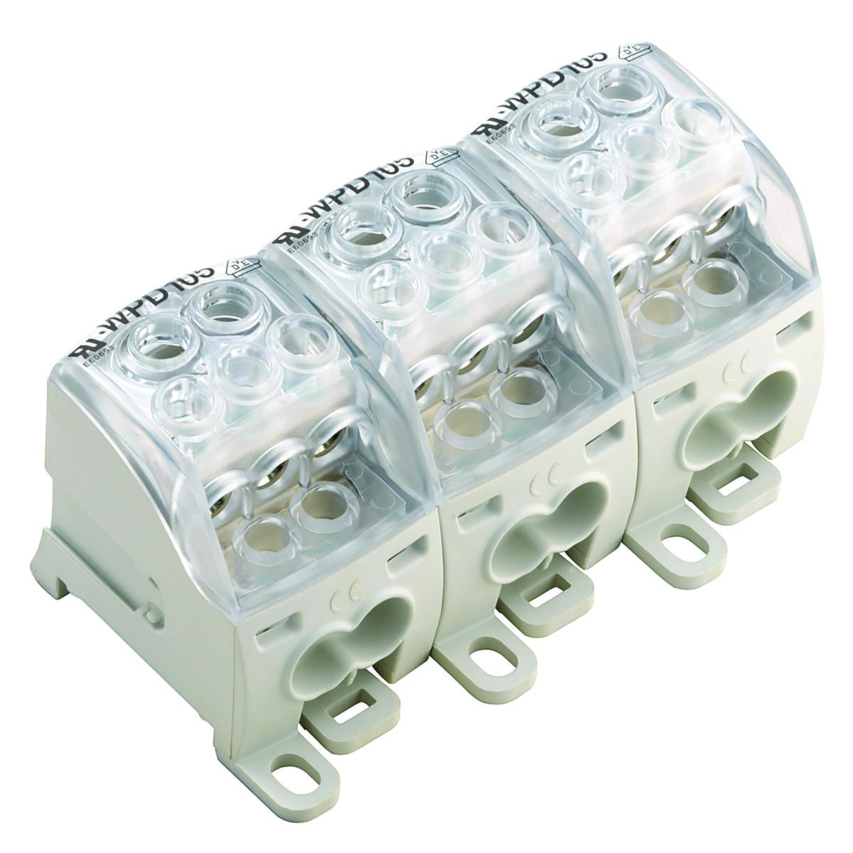 Fasfördelningsblock WPD X04-X09 - PLINT AL/CU3X35/6X25+9X16 3XG WPD305 3X35/6X25+9X16 3XG