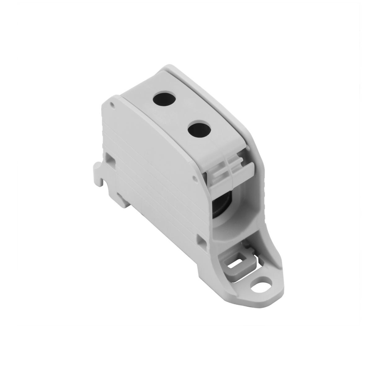 Fördelningsplint WPD X30-X33 - PLINT AL/CU 1X50 GRÅ WPD 130 1X50/1X50 GY