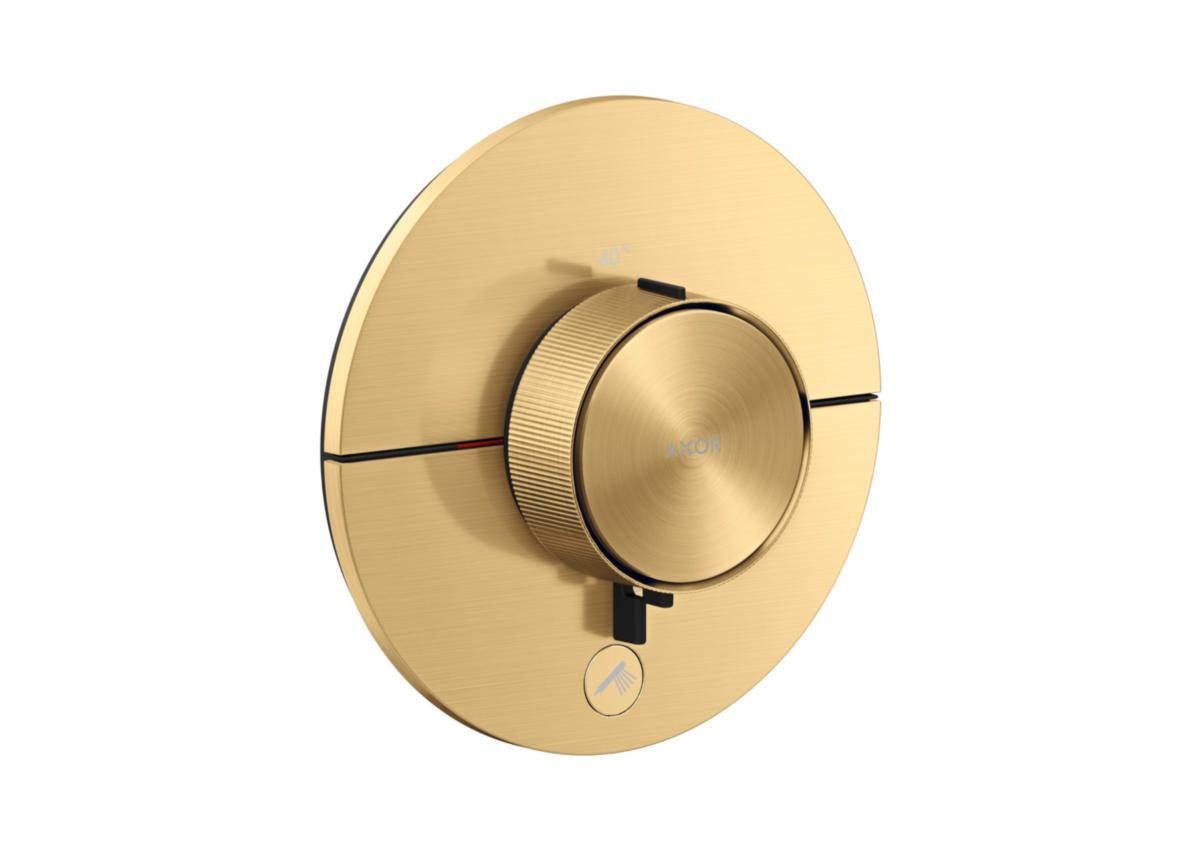 Inbyggnadsblandare AXOR ShowerSelect ID Round, Hansgrohe - HANSGROHE INBYGGNADSBL. AXOR SHOW.SEL ID ROUND BO.GULD-OPT