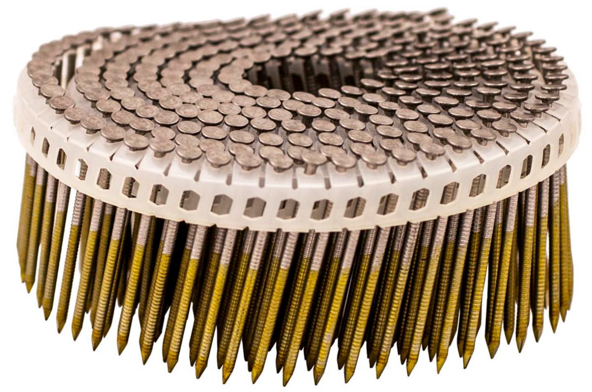 Rundbandad spik med linsskalle A4 16° - SPIK COIL 28/75 HIKOKI A4RCCL 16GR LINS RING 2,8X75MM 800ST
