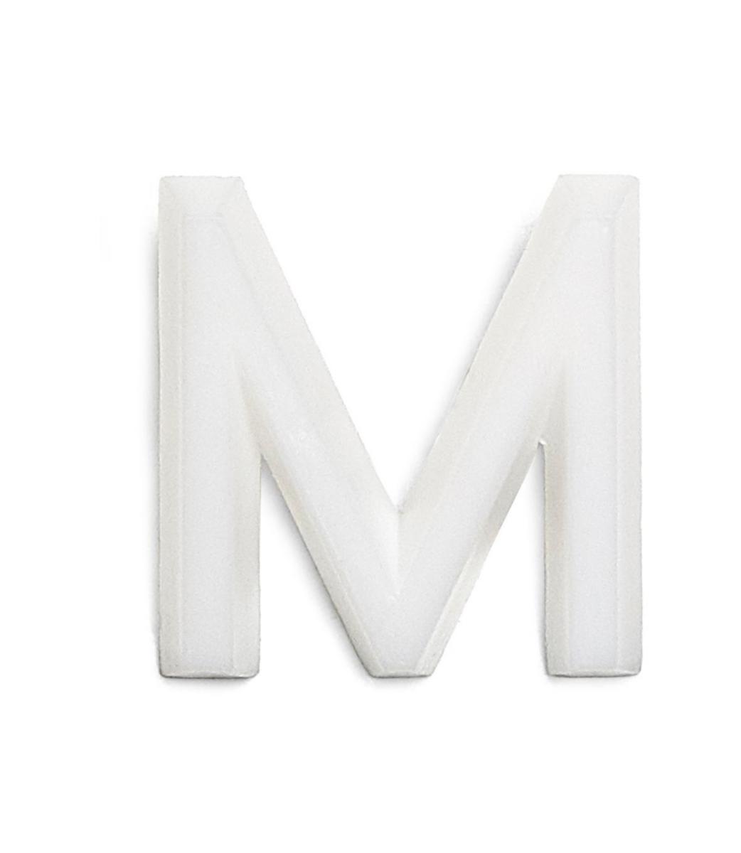 Letters IN PLASTIC 13MM - LETTERS 13 MM M