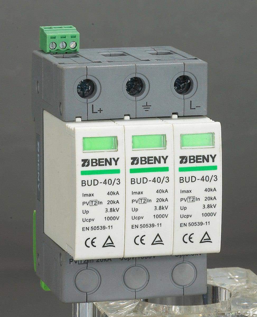 Surge protector DC ZJBeny - ZJBENY DC ÖVERSPÄNNINGSSKYDD 1000V