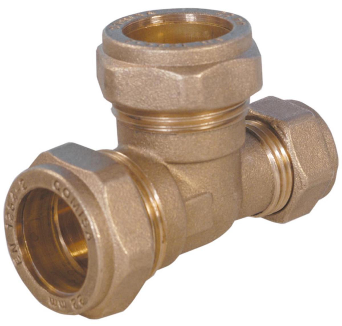 T-koppling 90°, A 702, förminskad, a-collection - 22x22x15 KLÄMRINGSKOPPL T-RÖR A-COLLECTION