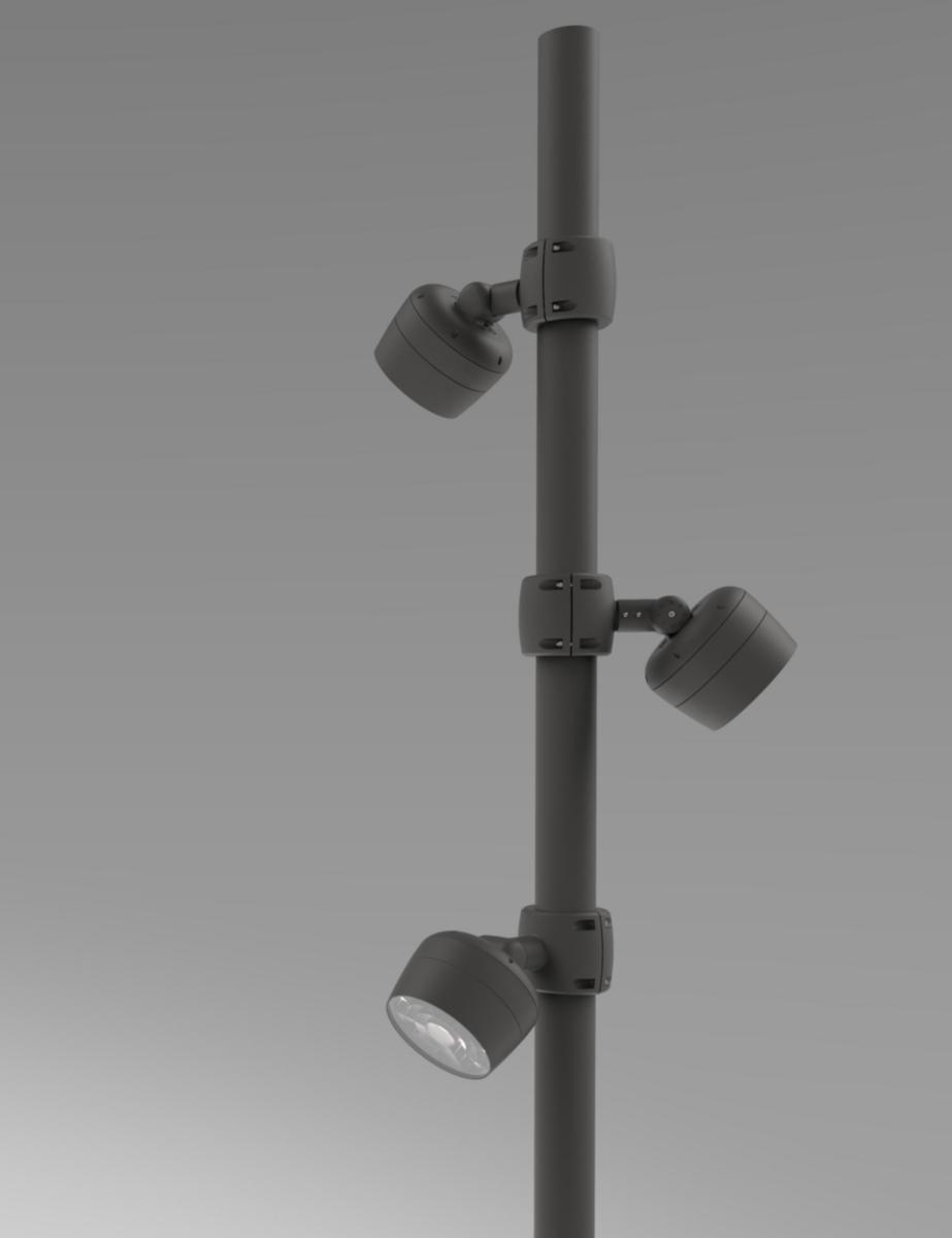 Stolparmatur Vista, JK-Belysning - STOLPARM 30W 3281LM 4K 25GRAD VISTA