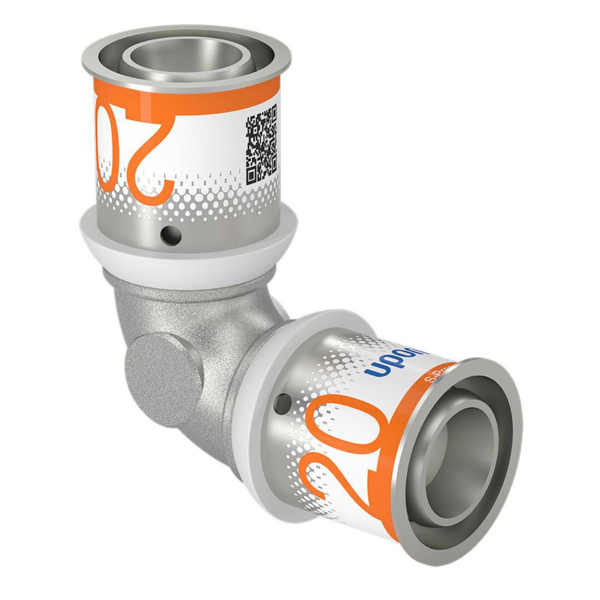 Böj, S-Press PLUS, Uponor - UPONOR S-PRESS PLUS BÖJ 20-20