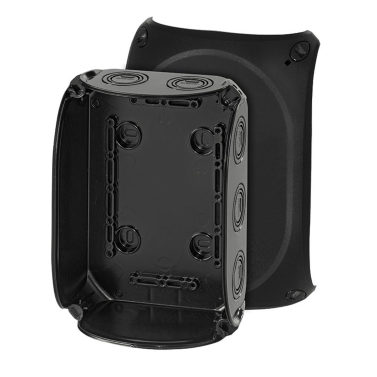 Junction boxes Enycase without terminal black, Hensel - JUNCT. BOX KF1000B NO TERM. BLACK IP66/67