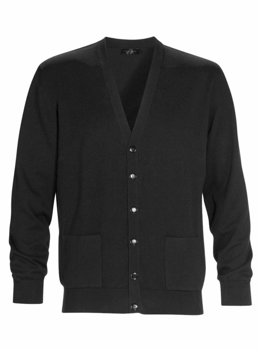 Cardigan 18080 Ernst Alexis - CARDIGAN ERNST ALEXIS 1808 SVART STL M