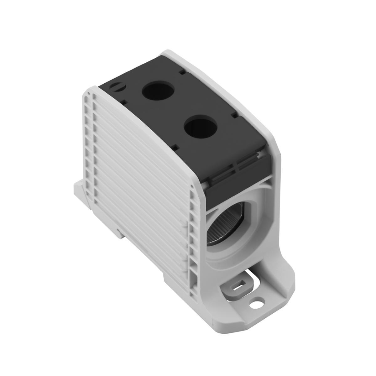 Fördelningsplint WPD X30-X33 - PLINT AL/CU 1X300 SVART WPD 133 1X300/1X300 BK