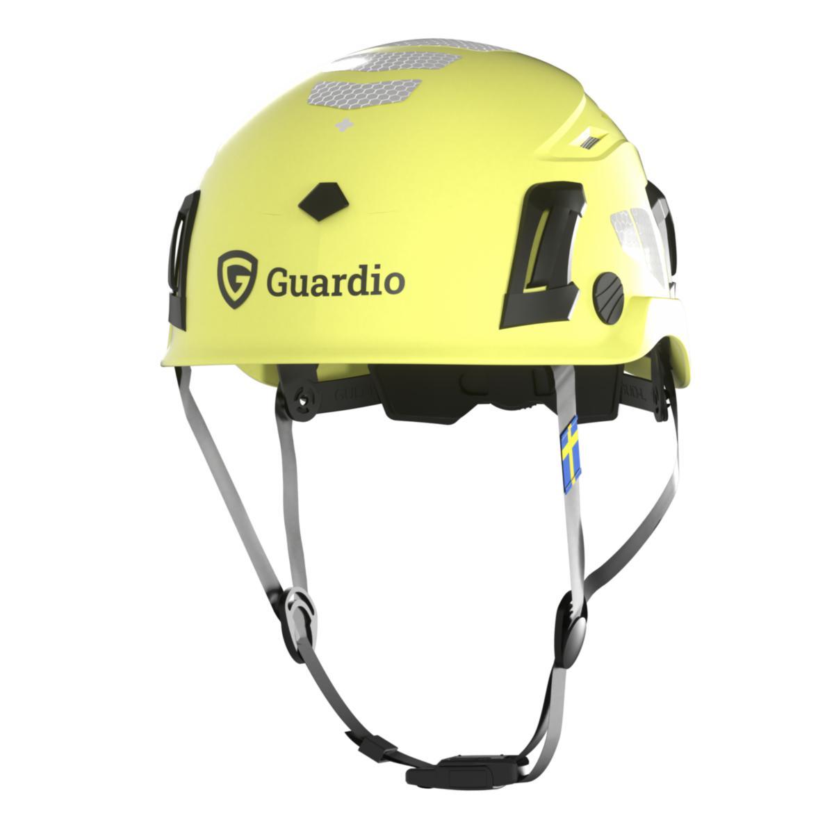 Skyddshjälm Guardio Armet Reflex - SKYDDSHJÄLM GUARDIO ARMET REFLEX FLOUR. GUL 53-63
