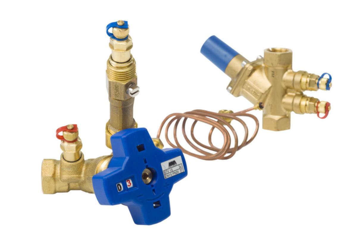 Differential pressure package PVM, STV MMA - 32 PVM 20-80 KPA INCL. STV STEM CONTROL VALVE
