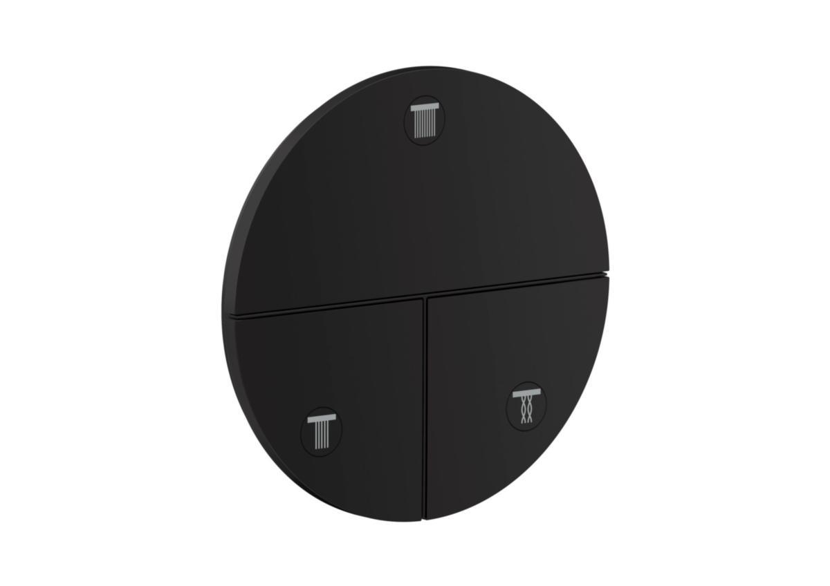 Avstängningsventil Axor ShowerSelect ID Round, Hansgrohe - HANSGROHE AVSTÄNGN.VENTIL AXOR SHOW.SEL ID ROUND MATT SVART