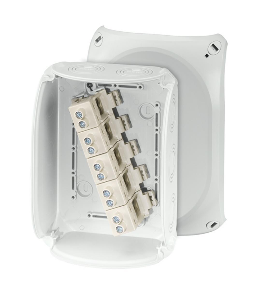 Junction boxes Enycase grey, Hensel - JUNCT. BOX KF1616G 16MM2 GREY IP66/67