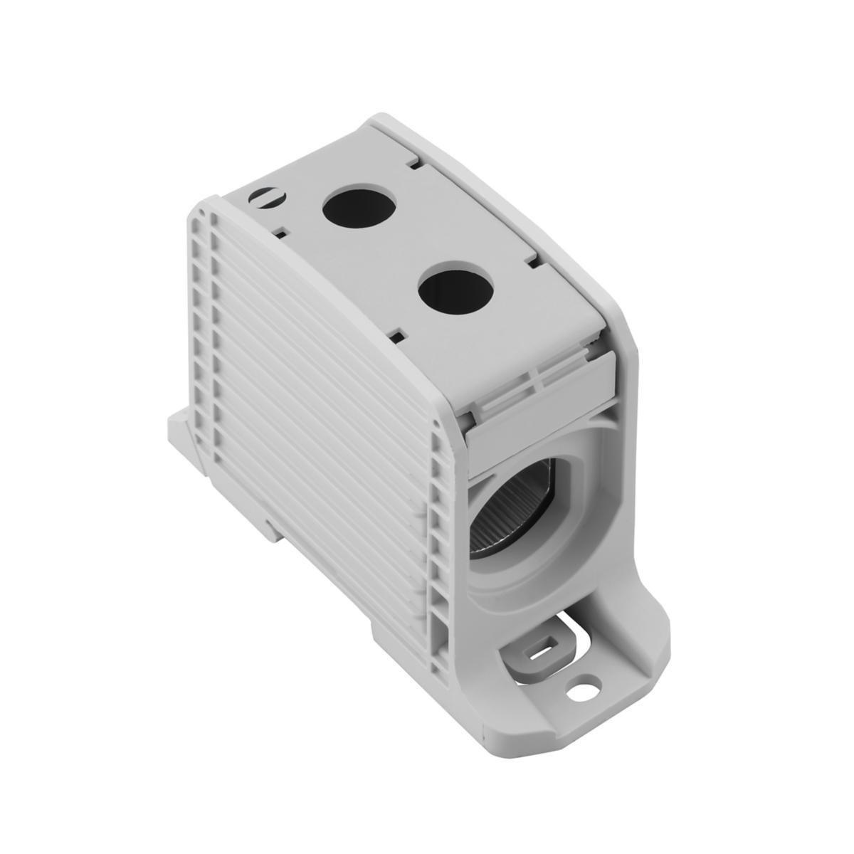 Fördelningsplint WPD X30-X33 - PLINT AL/CU 1X300 GRÅ WPD 133 1X300/1X300 GY