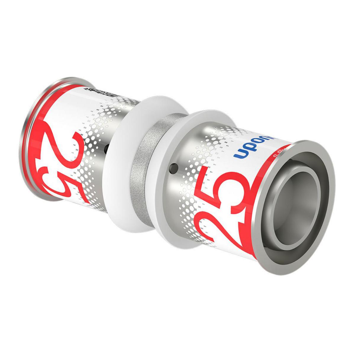 Straight coupling, S-Press PLUS, Uponor - S-PRESS PLUS COUPLING 25-25