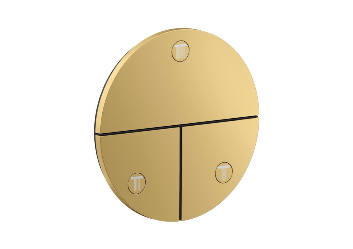 Avstängningsventil Axor ShowerSelect ID Round, Hansgrohe - HANSGROHE AVSTÄNGN.VENTIL AXOR SHOW.SEL ID ROUND POL.GULD-OPT