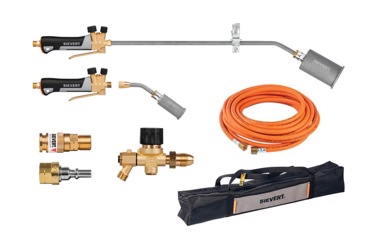 Power Burner Kit Sievert Pro 88 Complete in Case - Power burner kit complete Power burner kit Pro 88