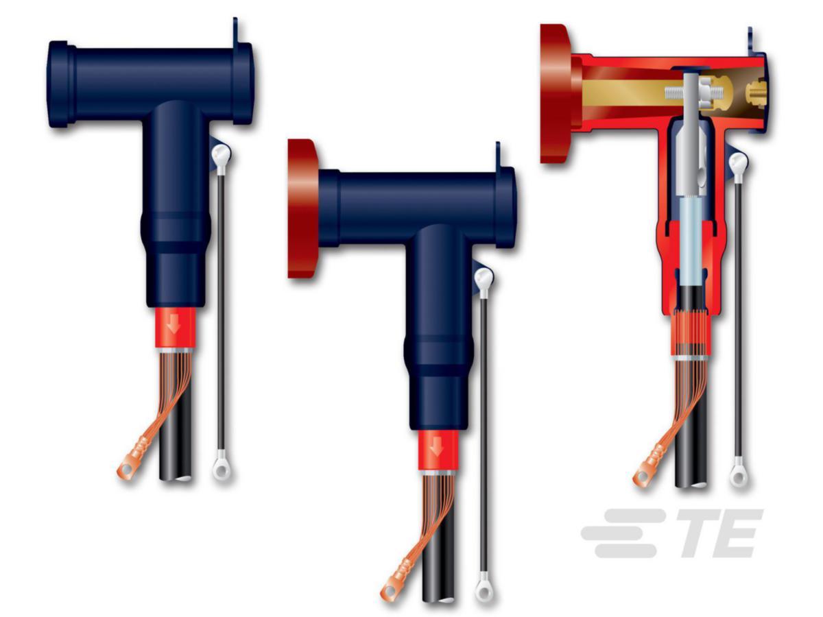 Kabelanslutningsdon RSTI, 24kV - KABELANSLUTNING RSTI-5951-SE01 24KV 400MM2
