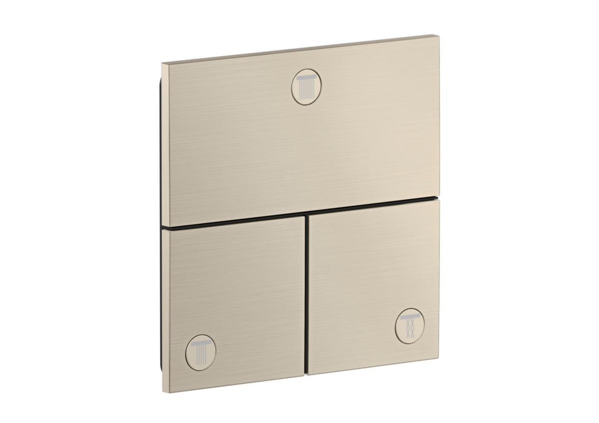 Avstängningsventil Axor ShowerSelect ID Square, Hansgrohe - HANSGROHE AVSTÄNGN.VENTIL AXOR SHOW.SEL ID SQUARE BORS.NICKEL