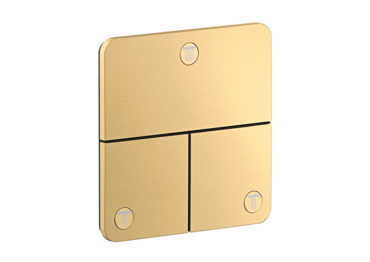Avstängningsventil Axor ShowerSelect ID Soft SQ, Hansgrohe - HANSGROHE AVSTÄNGN.VENTIL AXOR SHOW.SEL ID SOFT SQ BO.GULD-OP