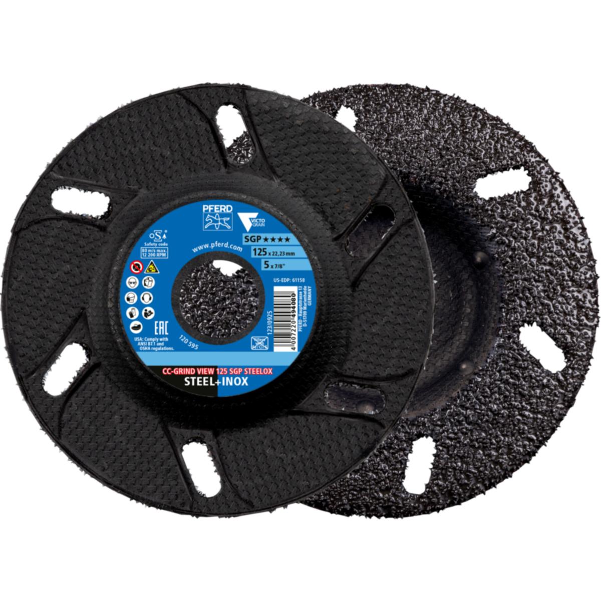 Navrondell PFERD CC Grind View - NAVRONDELL PFERD CC-GRIND VIEW 125 SGP STEELOX