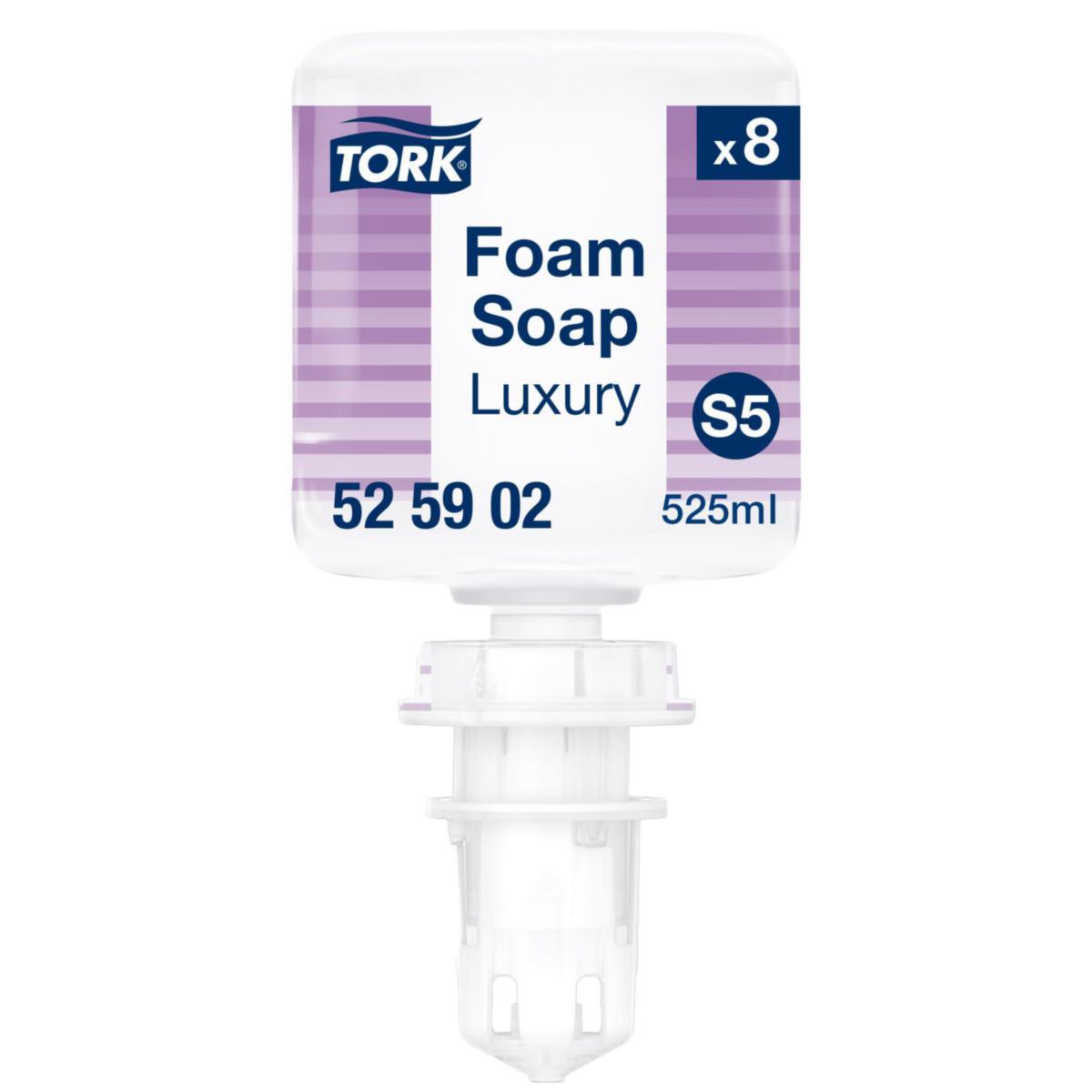 Skumtvål Tork Luxury Mini S5 - SKUMTVÅL TORK LUXURY MINI S5 MINI HANDTVÄTT SKU 525ML