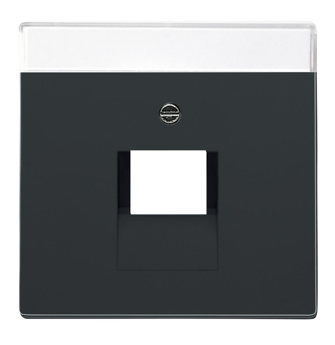 Centrumplatta Impressivo 1xRJ45 - CENTRUMPL F 1XRJ45 ANTR 1803-81