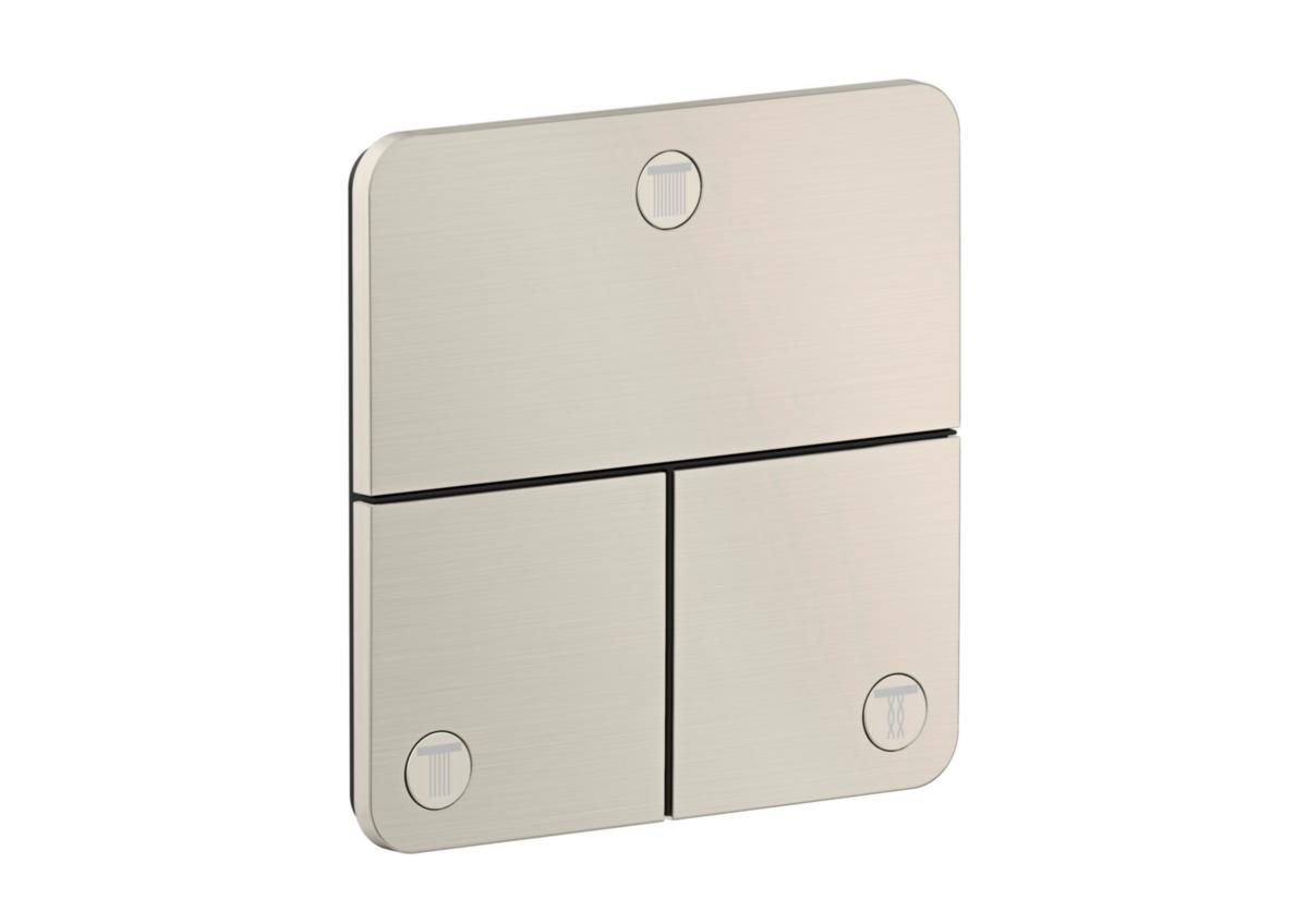 Avstängningsventil Axor ShowerSelect ID Soft SQ, Hansgrohe - HANSGROHE AVSTÄNGN.VENTIL AXOR SHOW.SEL ID SOFT SQ OPT.RFSTÅL