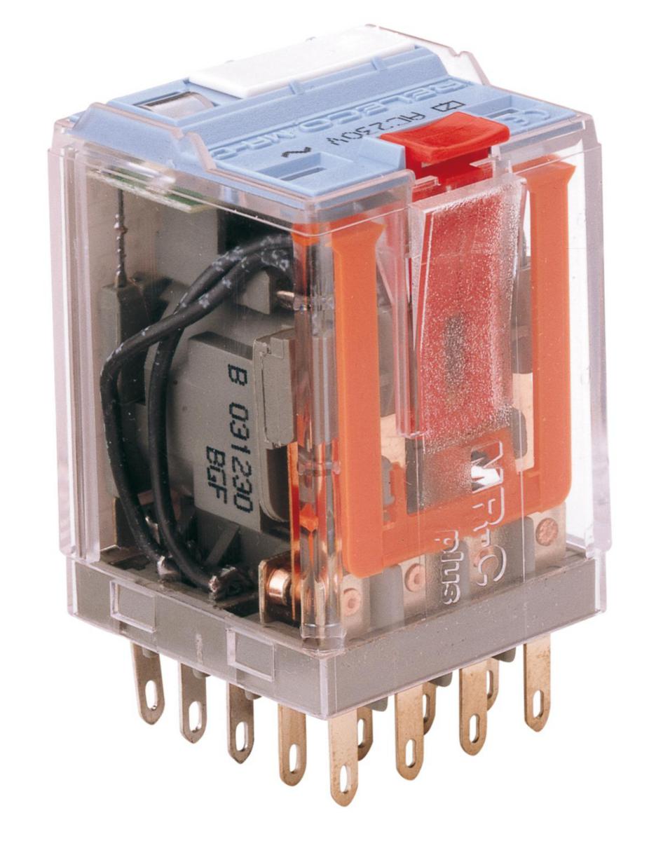 Industrirelä C4 4-polig - IND.RELÄ 4P 10A 14ST 110VDC C4-A40110D