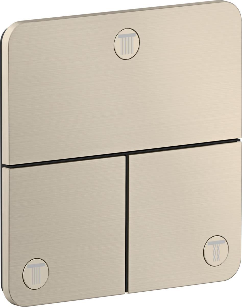 Avstängningsventil Axor ShowerSelect ID Soft SQ, Hansgrohe - HANSGROHE AVSTÄNGN.VENTIL AXOR SHOW.SEL ID SOFT SQ BO.NICKEL