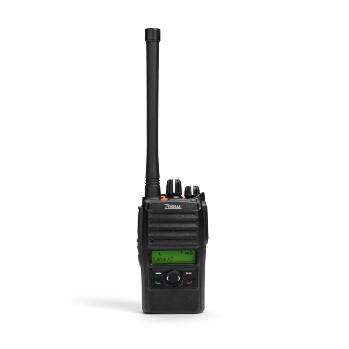 Komradio, D80 Bluetooth, 66-88 MHz - KOMRADIO 66-88 MHZ SVART D80 BT ZODIAC