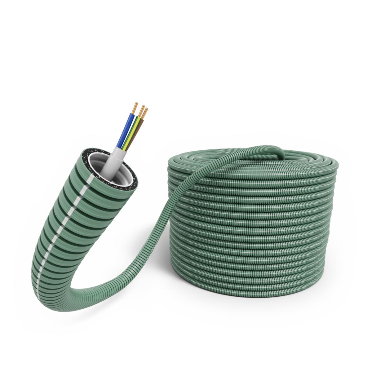 Flex hose pre-wired EXQ - 16/EXQ 3G1,5 iCable rPP R100