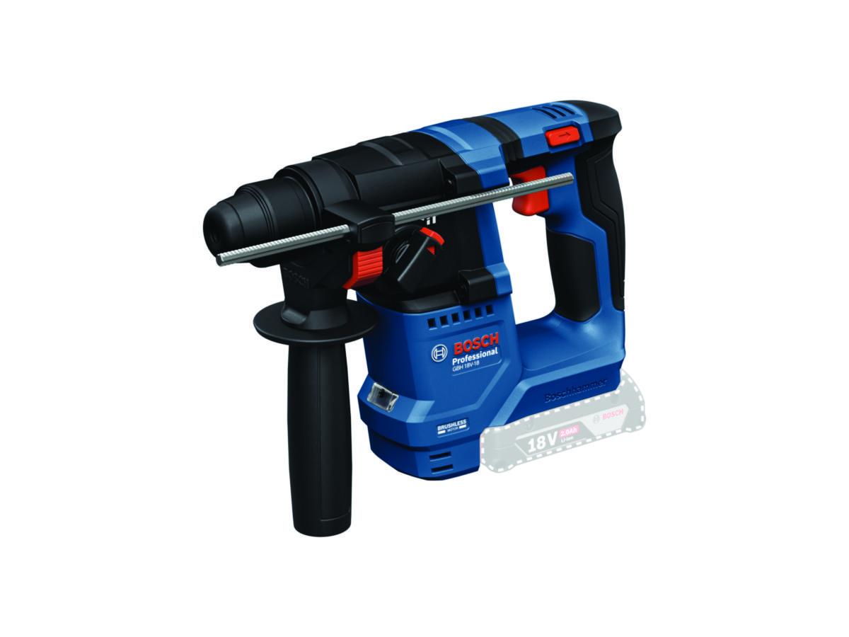 Borrhammare Bosch GBH 18V-18 SOLO - BORRHAMMARE BOSCH GBH 18V-18 SOLO 1,5 J SDS PLUS BORR-Ø 4-1