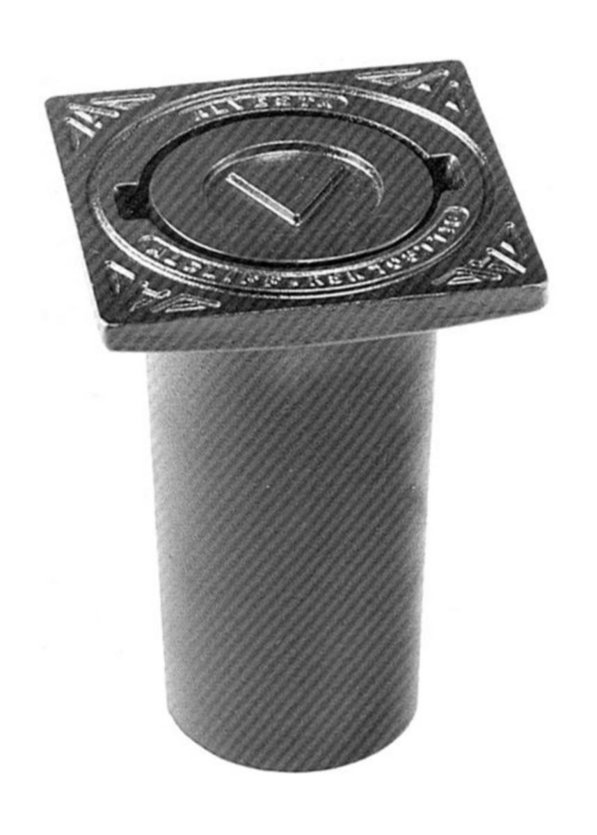 Floating surface box for service valves, Ulefos - 225 ALCLIFF SURFACE BOX, H=300 FOR SERVICE VALVE, ROADWAY