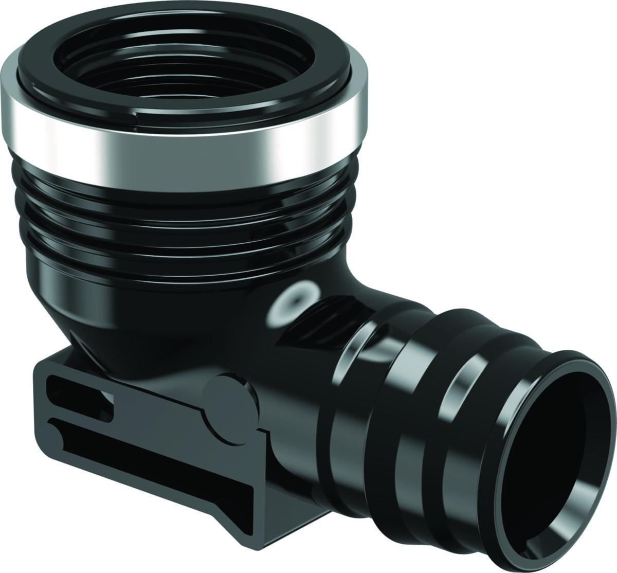 Vinkel 90° inv gäng, Q&E PPSU utan ringar, Uponor - Q&E VINKEL INV GÄNG PPSU 20-RP1/2"FT. UPONOR