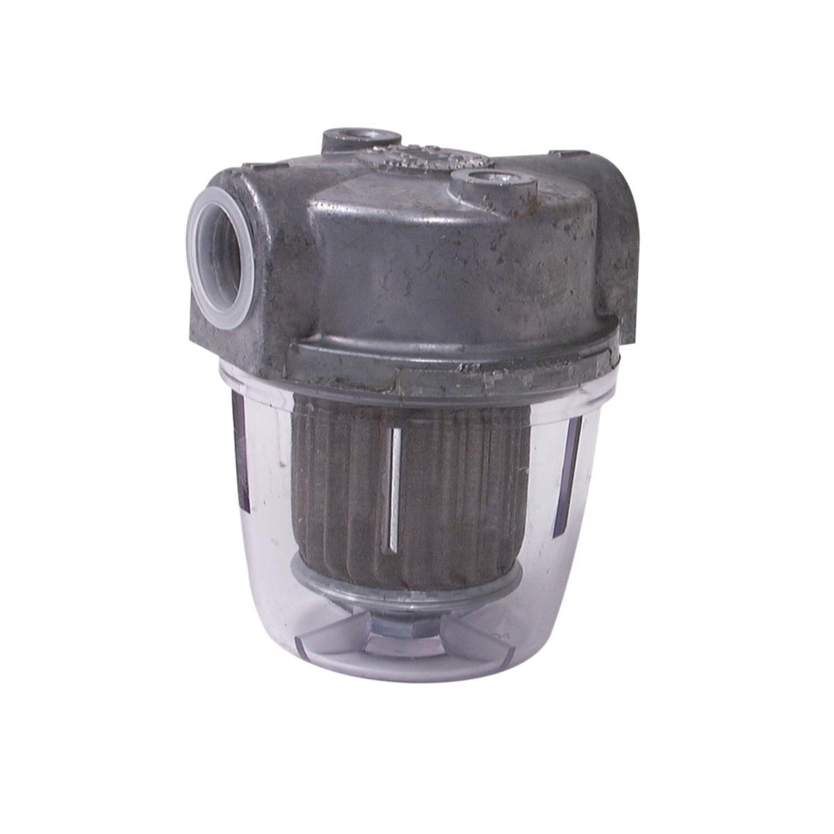 Oljefilter Bentone 3/8" 100µm, Bentone - OLJEFILTER BENTONE 1/4" 100ΜM G8 STÅLFILTER ALUMINIUM