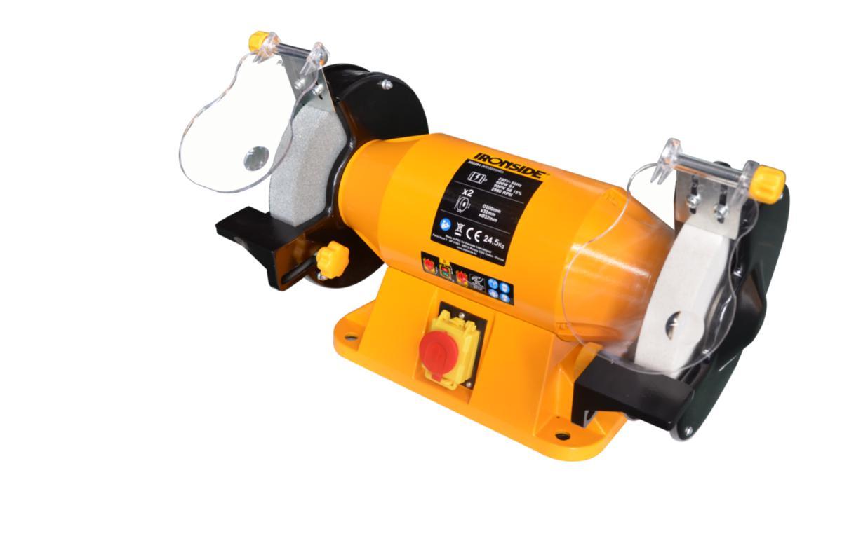 Bänkslipmaskin Ironside 200 - BÄNKSLIP IRONSIDE 200 200X32 900W 230V