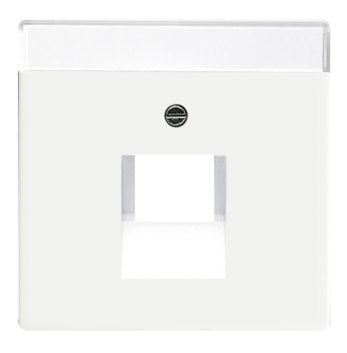 Centrumplatta Impressivo 1xRJ45 - CENTRUMPL F 1XRJ45 MATT VIT 1803-884