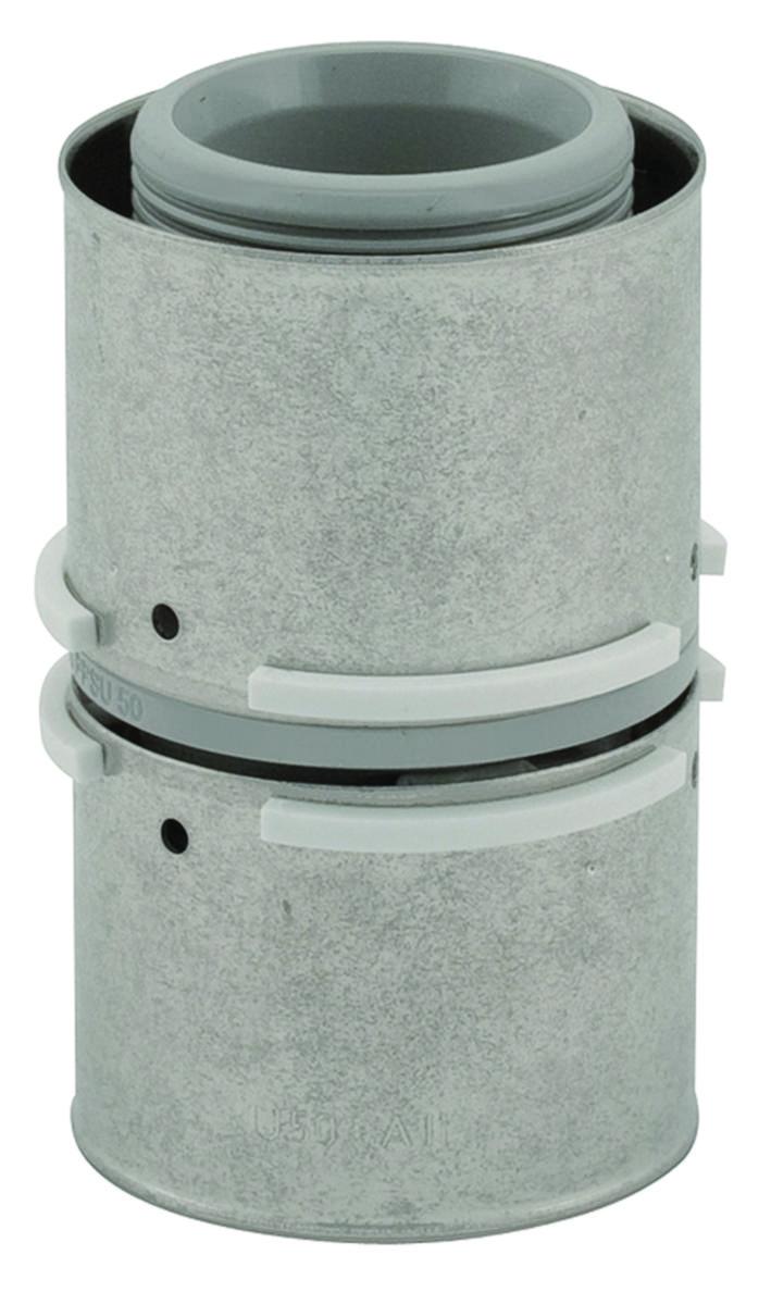 Straight joint coupling PPSU, Uponor - UPONOR S-PRESS COMPOSITE COUPL ING PPSU 40-40