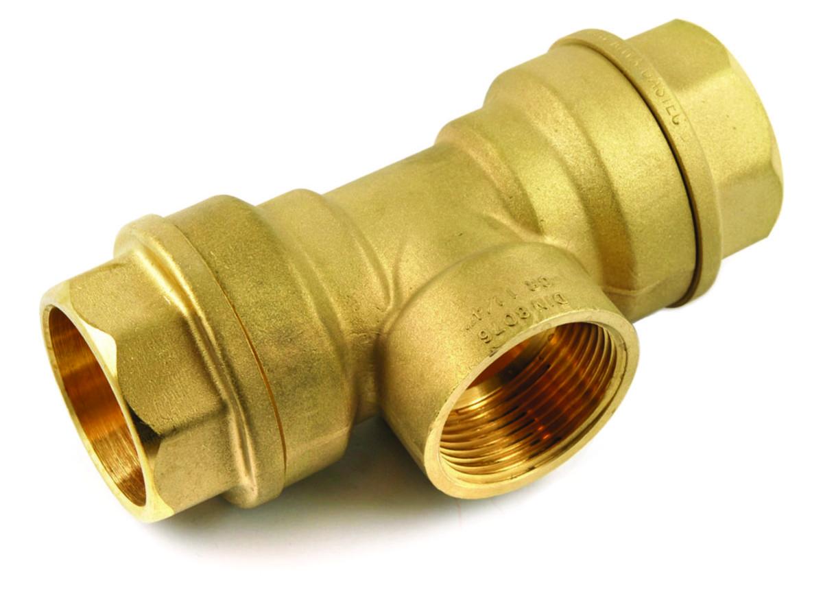 T-koppling, plast-invändig gänga, typ 132, Isiflo - 20xR15x20 T-KOPPLING ISIFLO INV GG, TYP 132