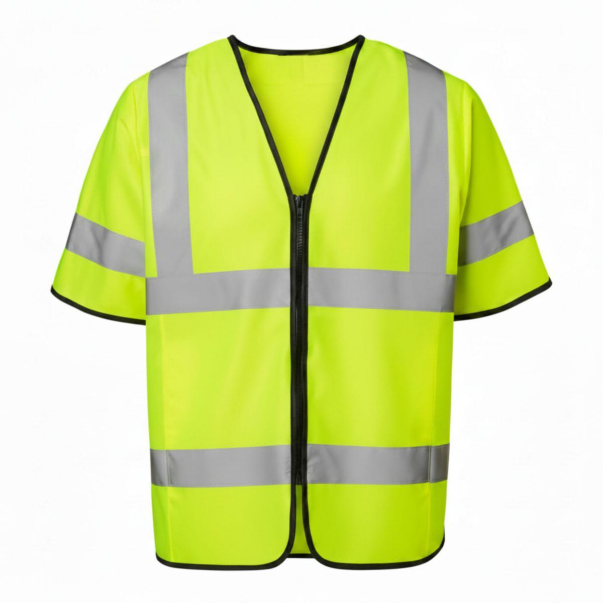 West Bekken&Ström 2801 - HI VIS VEST BS 2801 KL 2 YELLOW XS-M