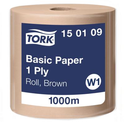 TORKRULLE TORK BASIC PAPPER W1 BRUN 1000M/RL OPERF 150109