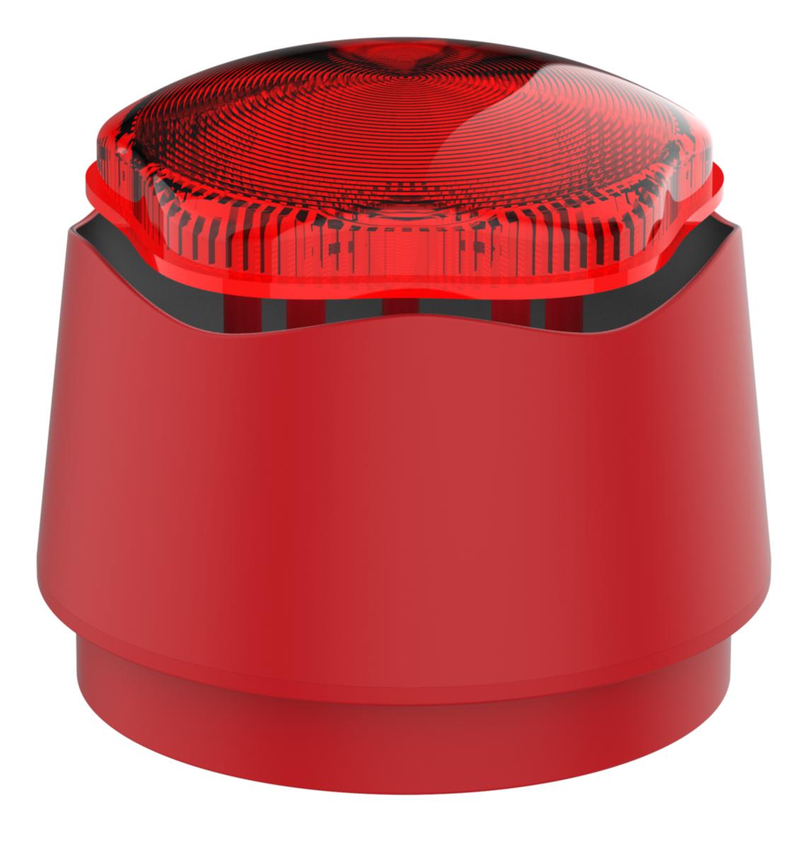 Larmdon blixt/sirén - SIRÉN/BLIXT XENON IP45 RÖD SB-BE-EX-45