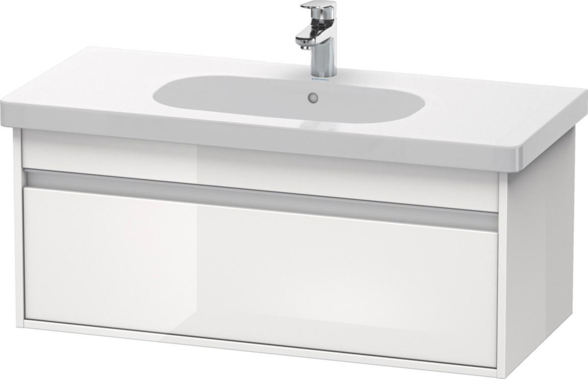 Underskåp Ketho lådor, Duravit - DURAVIT UNDERSKÅP KETHO 100X46, VIT BLANK, 1 LÅDA