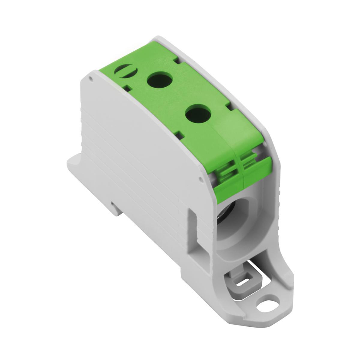 Fördelningsplint WPD X30-X33 - PLINT AL/CU 1X95 GRÖN WPD 131 1X95/1X95 GN