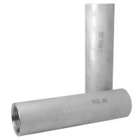 Lång Muff rostfria, R-408, EN 1.4404