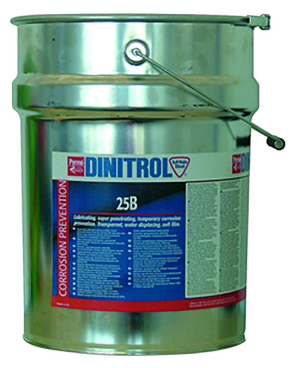 Rostskydd DINITROL 25 B - ROSTSKYDD DINITROL 25B VATTENUNDANTRÄNGANDE TUNN 208L