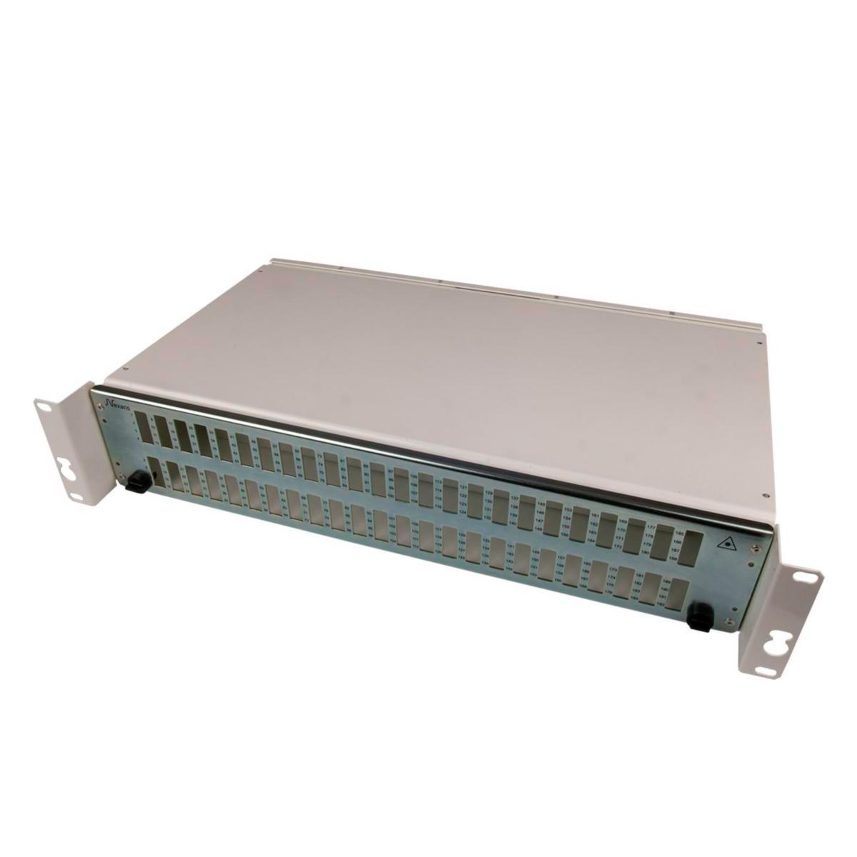 Fiberpanel ODF-enhet 19" LC - ODF-ENHET 19" 2U 192 LC 30773609-000-00