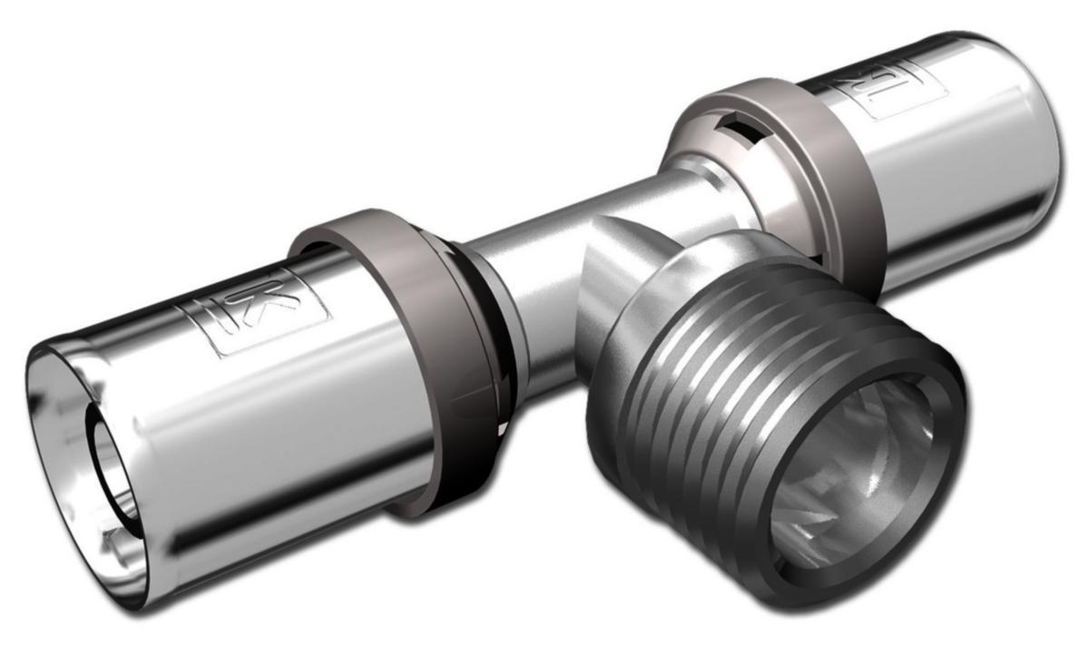 T-connector external thread branch, PressPex, LK - TEE MALE THREAD AX20X¾" LK SYSTEMS